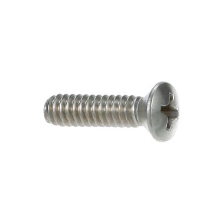 Allpoints Index Screw-10-24 X 3/4 Phil Oval Hs Ms 18-8 Ss For Hobart 262983